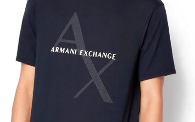 Armani Exchange 8NZT76 T-shirt, Uomo, Grigio, One Size