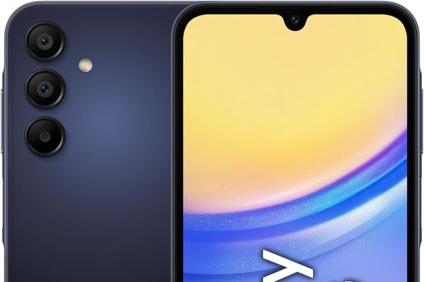 Samsung Galaxy A15 5G, Smartphone Android 14, Display Super AMOLED 6.5″ FHD+, 4GB RAM, 128GB, memoria interna espandibile fino a 1TB, Batteria 5.000 mAh, Blue Black [Versione Italiana]