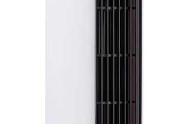 MEDION Ventilatore a torre P20 TF con telecomando (12 impostazioni di velocità, modalità di riposo silenzioso, 30 watt di potenza, oscillazione orizzontale automatica di 80°, display LED