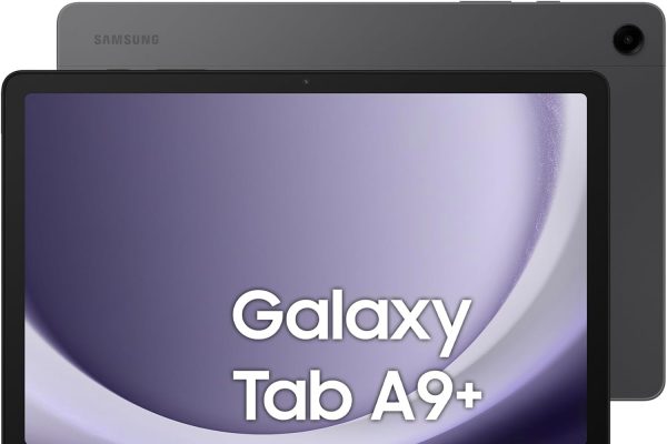 Samsung Galaxy Tab A9+, Display 11.0″ TFT LCD PLS, Wi-Fi, RAM 4GB, 64GB, 7.040 mAh, Qualcomm SM6375, Android 13, Gray, [Versione italiana] 2023