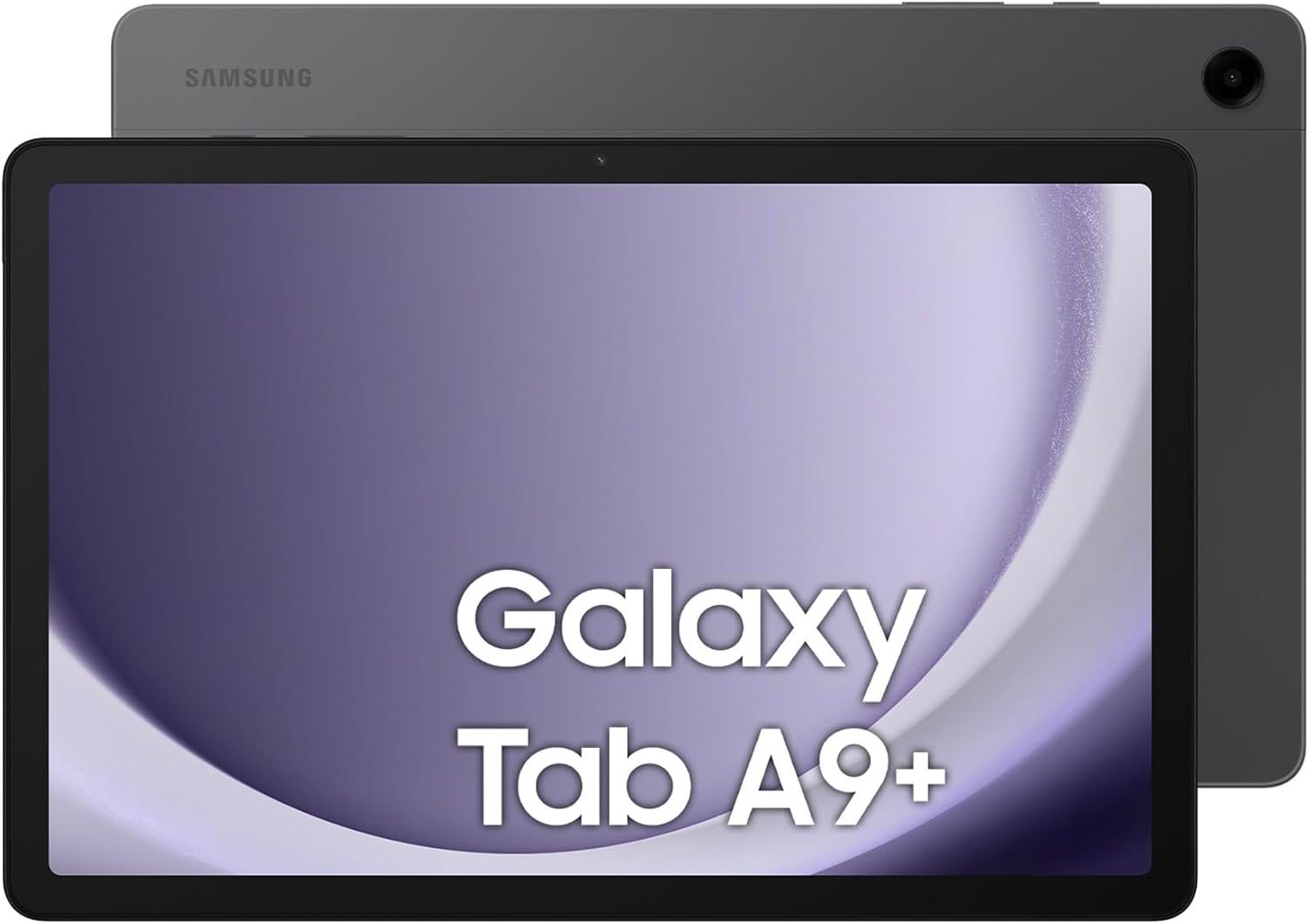 Samsung Galaxy Tab A9+, Display 11.0″ TFT LCD PLS, Wi-Fi, RAM 4GB, 64GB, 7.040 mAh, Qualcomm SM6375, Android 13, Gray, [Versione italiana] 2023