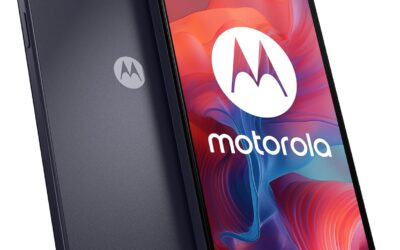 Motorola moto g04 (Display 6.56″ HD+ 90 Hz, 16MP, 5000 mAh ricarica 15W, 4/64GB, Dual SIM, IP52, Android 14, Cover Inclusa), Concord Black