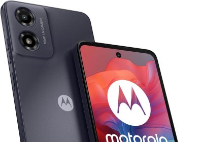 Motorola moto g04 (Display 6.56″ HD+ 90 Hz, 16MP, 5000 mAh ricarica 15W, 4/64GB, Dual SIM, IP52, Android 14, Cover Inclusa), Concord Black