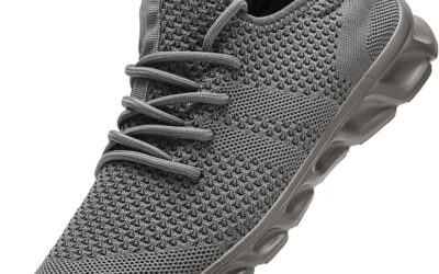 Damyuan Scarpe da Running Corsa Uomo Ginnastica Camminata Casual Jogging Trekking Tennis Trai Mesh Basket Sport Outdoor Fitness Sportive Palestra Platform Sneakers