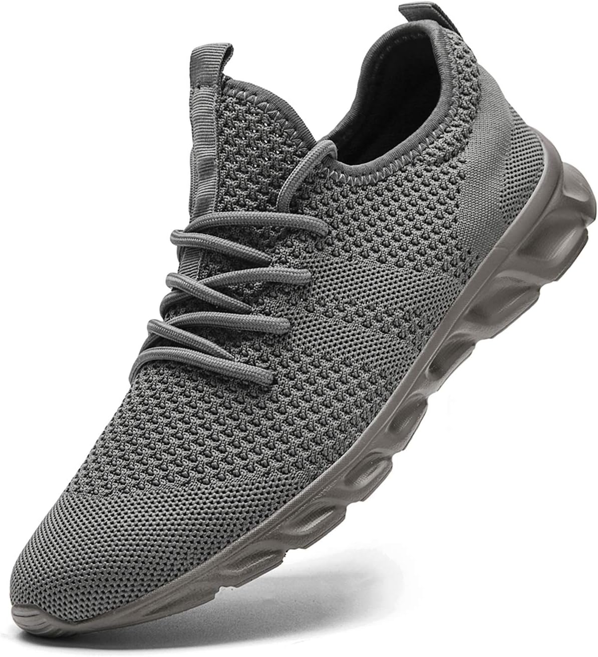 Damyuan Scarpe da Running Corsa Uomo Ginnastica Camminata Casual Jogging Trekking Tennis Trai Mesh Basket Sport Outdoor Fitness Sportive Palestra Platform Sneakers