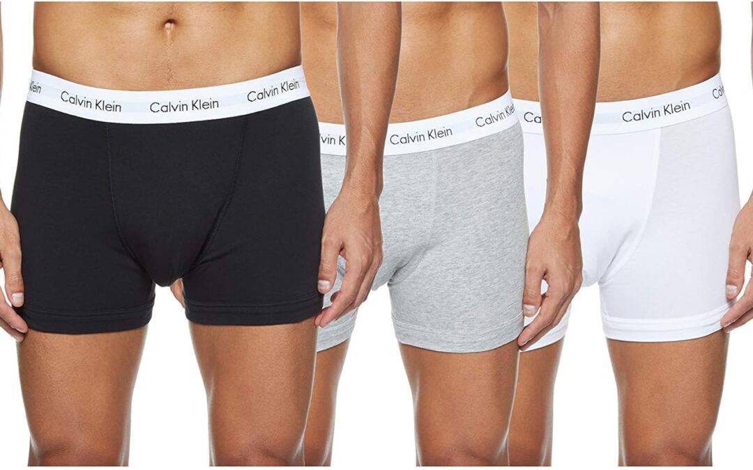 Calvin Klein Pantaloncini Boxer Confezione da 3 Uomo Low Rise Trunks Cotone Elasticizzato