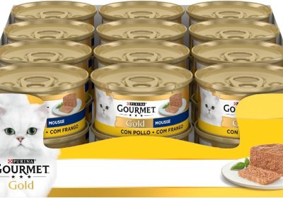 Purina Gourmet Gold Mousse per Gatti con Pollo, 24 Lattine da 85g