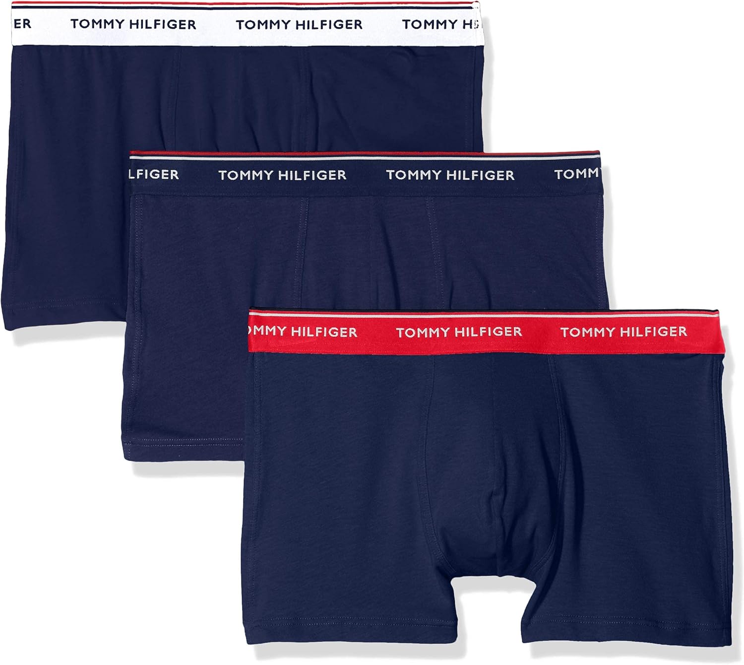 Tommy Hilfiger Pantaloncini Boxer Uomo Confezione da 3 Cotone Elasticizzato