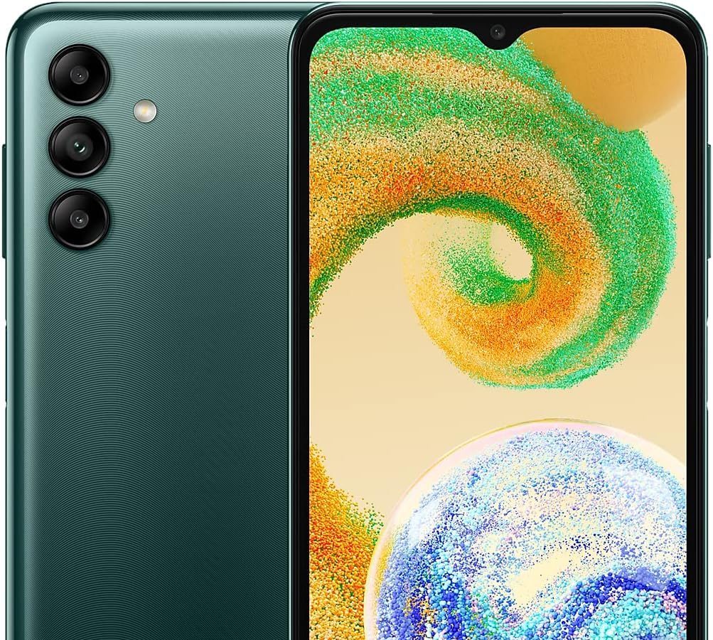 SAMSUNG Galaxy A04s SM-A047FZGUEUE, sbloccato, smartphone Android 12, display 6,5 Infinity-V HD+, memoria interna espandibile, batteria da 5.000 mAh, verde, 3 GB di RAM e 32 GB, (versione italiana)