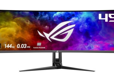 ASUS ROG Swift OLED PG49WCD: il completissimo monitor curvo QD-OLED da 49” pollici (5120×1440) è ora in offerta su Amazon