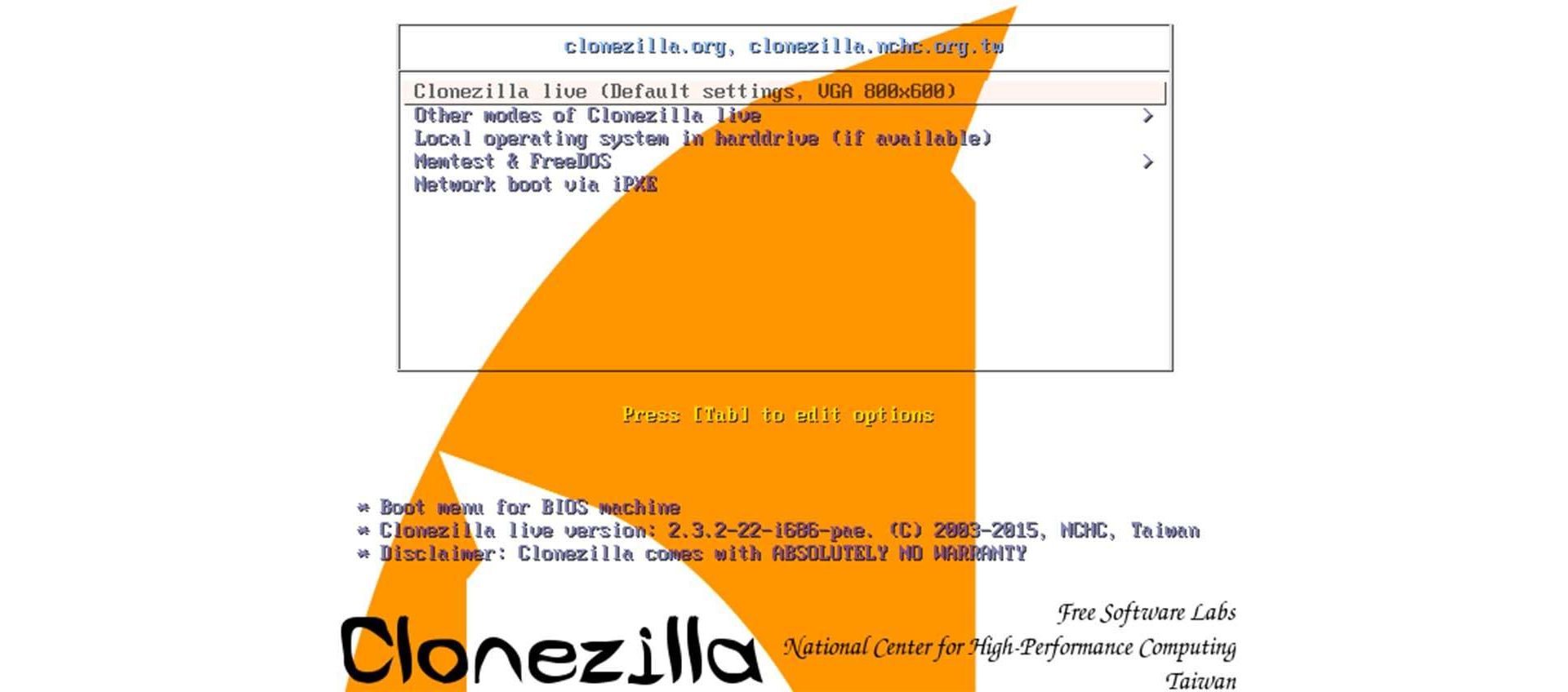 Clonezilla Live per Linux si aggiorna alla versione 3.1.3