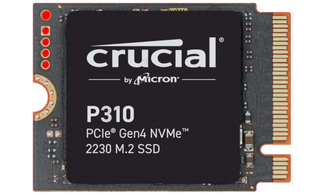Crucial P310, il piccolo SSD PCIe Gen 4 che vanta prestazioni da urlo