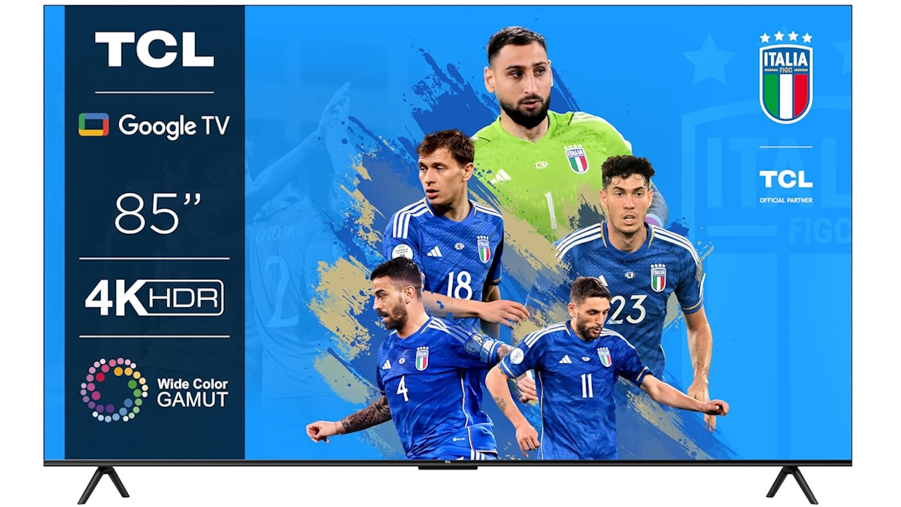 Ecco un ottimo prezzo per il televisore TCL 85V7A 85” 4K: a 999€ invece di 1.574€