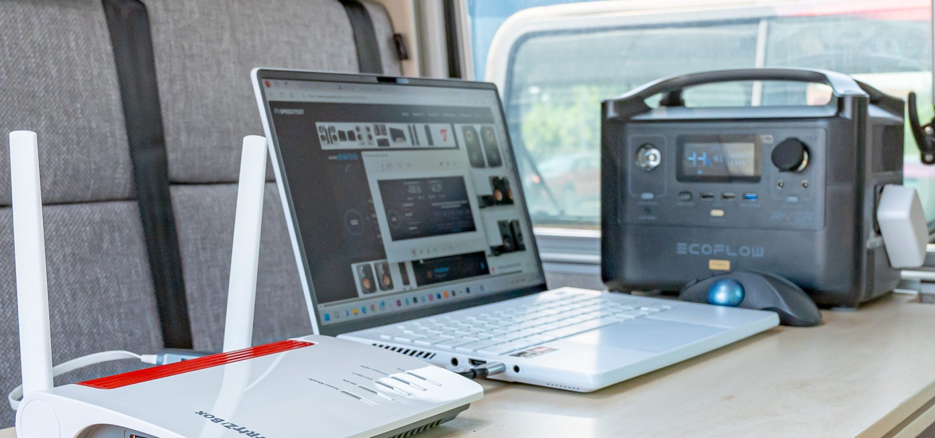 FRITZ!Box 6850 5G: connettività veloce ovunque per i content creator, anche in camper