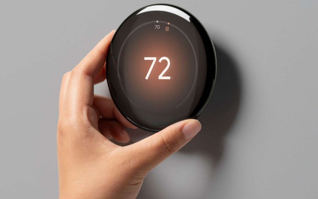 Google Nest Learning Thermostat con display borderless