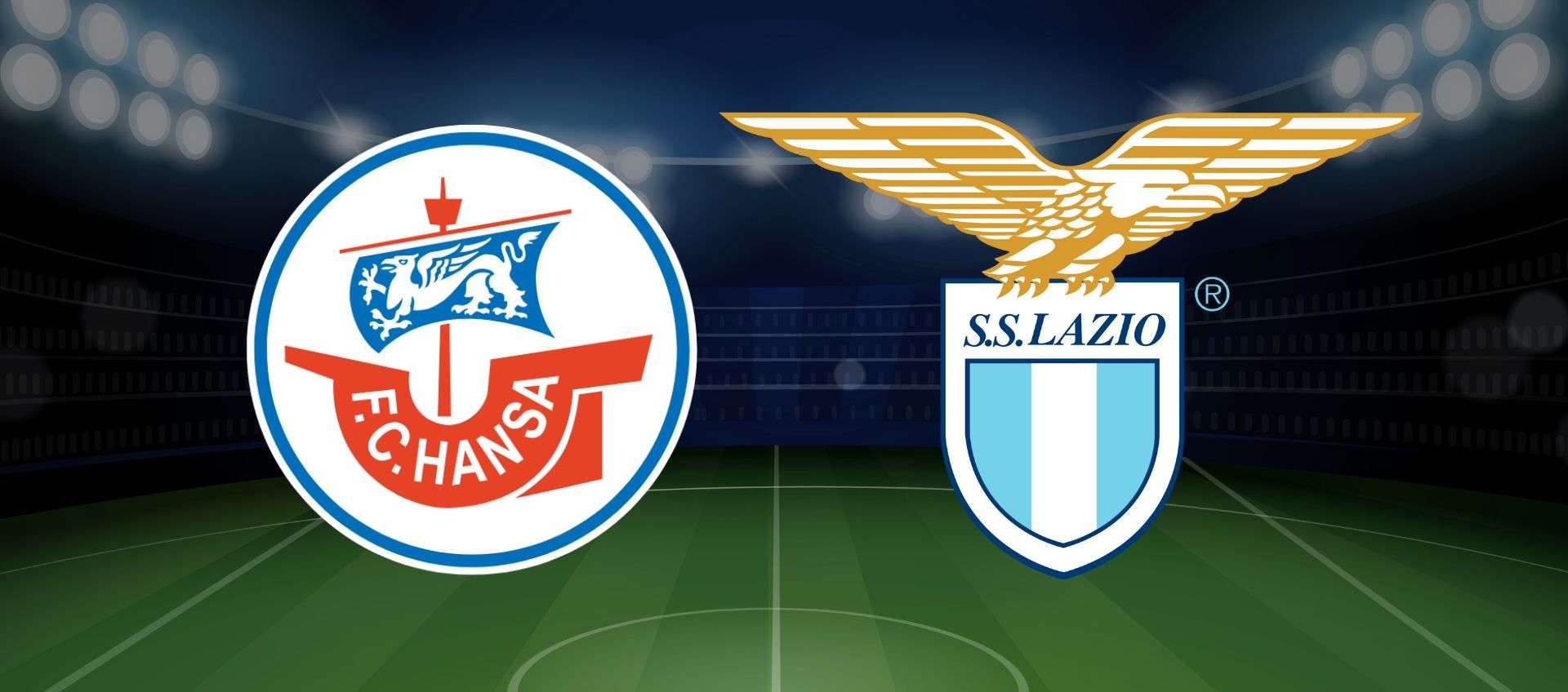 Dove vedere Hansa Rostock-Lazio in diretta TV e streaming