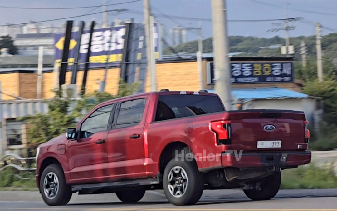 Hyundai sta testando un Ford F-150 Lightning, in arrivo un pick-up elettrico Kia?