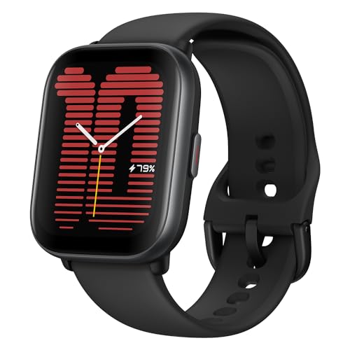Amazfit Active, 42 mm, Smart Watch con GPS, Zepp Coach, Readiness, AI Fitness Exercise Coach, chiamate Bluetooth, batteria da 14 giorni, display AMOLED e Alexa Integrato