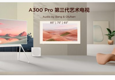 Il TV TCL NXTFRAME A300 Pro 'da arredamento', annunciato in Cina, fa debuttare l'audio Bang &amp; Olufsen