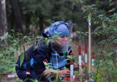 L’intelligenza artificiale in campo per la bonifica dei campi minati in Ucraina