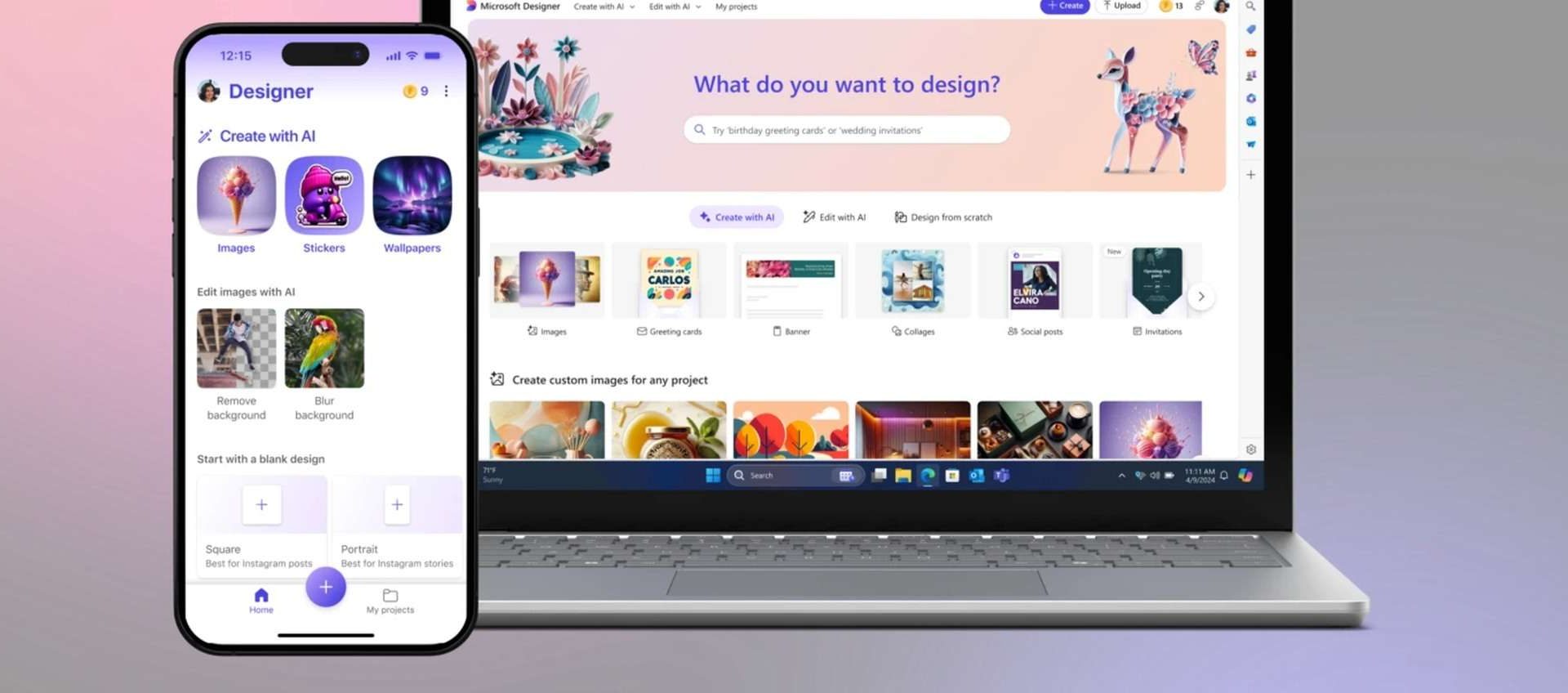 app e integrazione con Foto