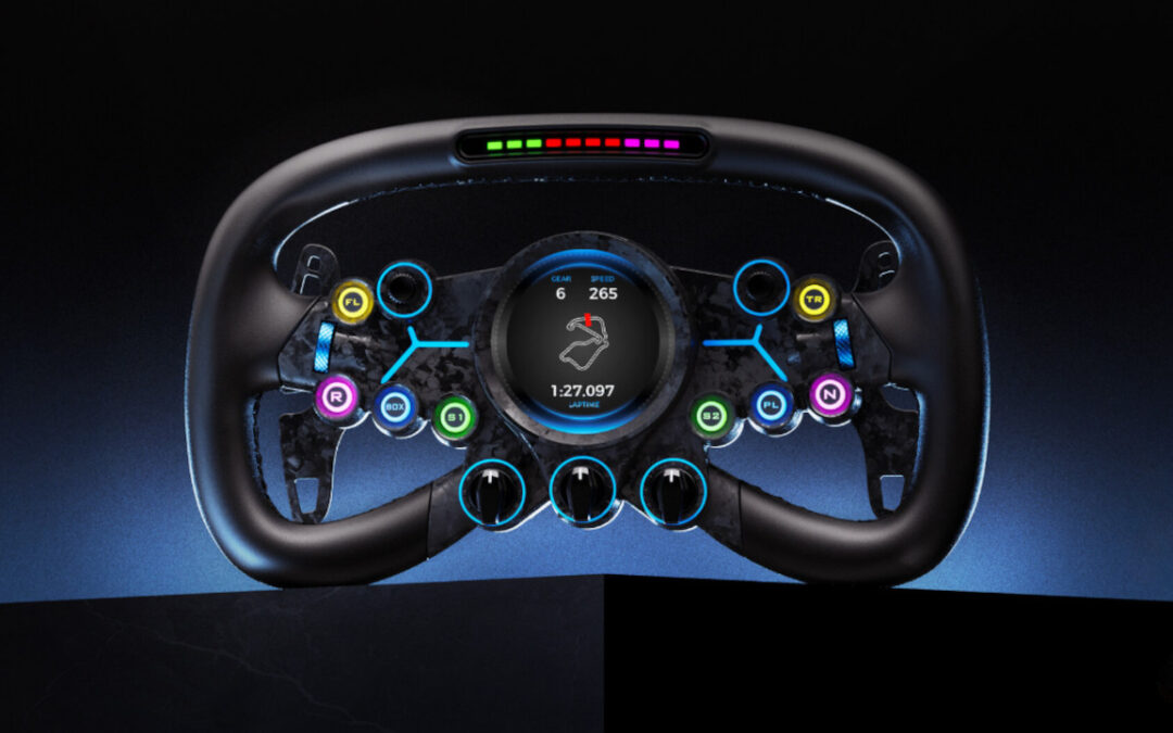 Moza Vision GS, annunciato ufficialmente il nuovo volante premium con display circolare