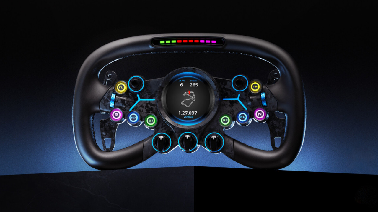 Moza Vision GS, annunciato ufficialmente il nuovo volante premium con display circolare