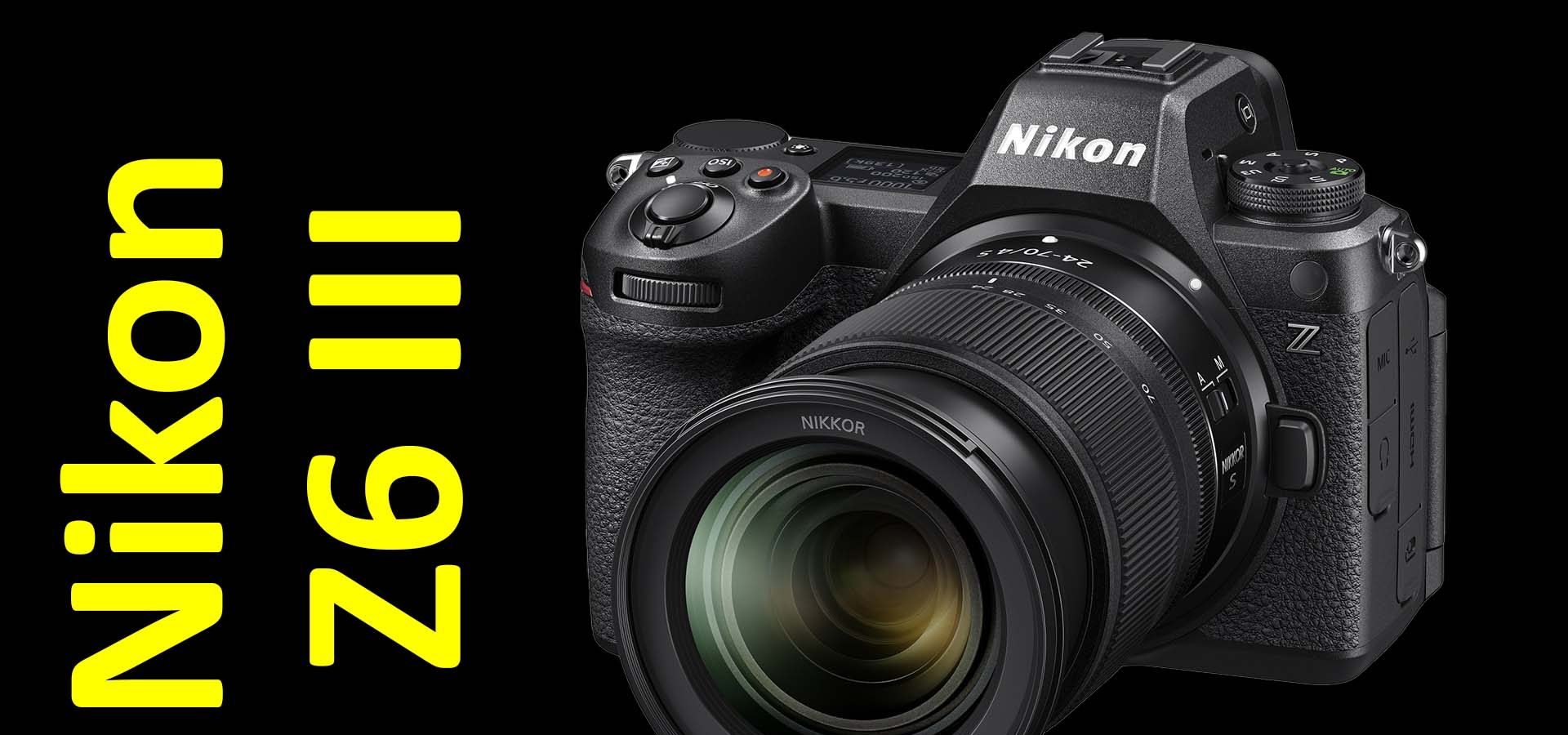 Nikon Z6 III, arriva il sensore "quasi" stacked