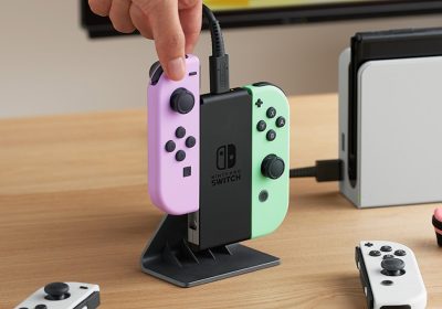 Nintendo ha annunciato la base per la ricarica dei Joy-Con della Switch attuale