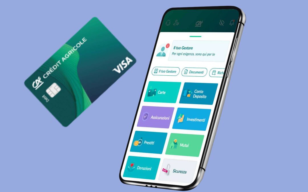 apri conto Crédit Agricole per averli