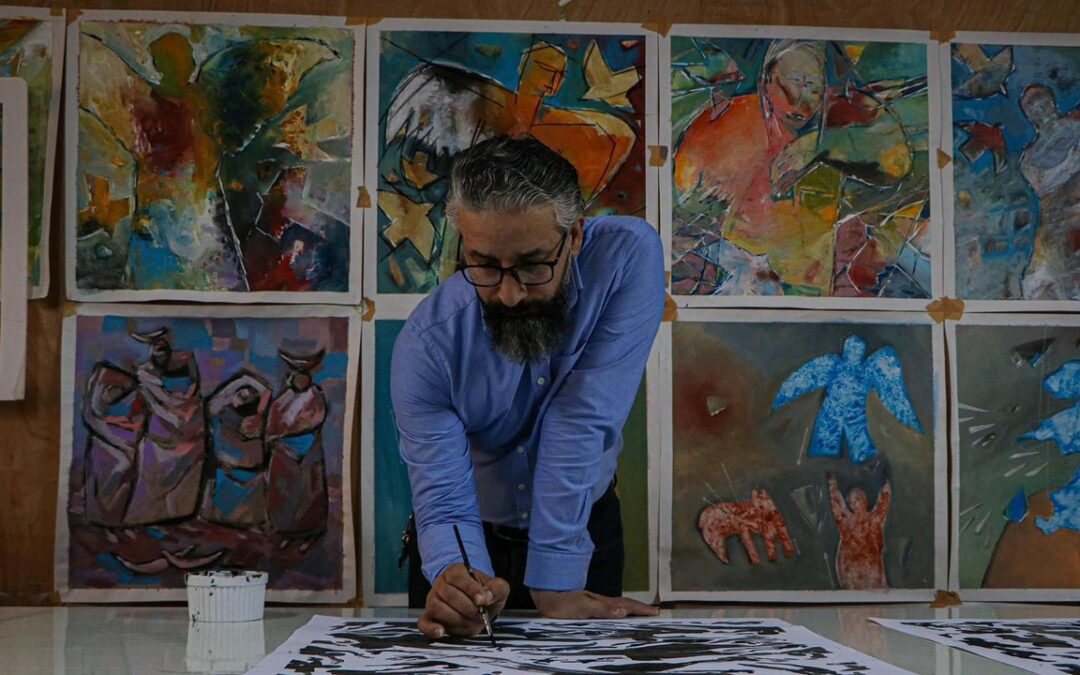 Gaza, usare l’arte per denunciare gli orrori della guerra