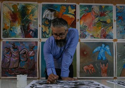 Gaza, usare l’arte per denunciare gli orrori della guerra