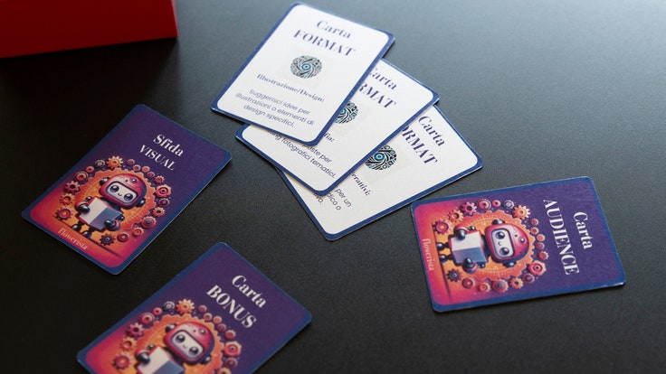 Prompt’n’play, il gioco di carte per conoscere l’intelligenza artificiale generativa