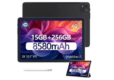 Un tablet solido con schermo 10,1'' 2K, 8GB/256GB, LTE e batteria 8580mAh a poco più di 100 euro? Si, è possibile: eccolo!