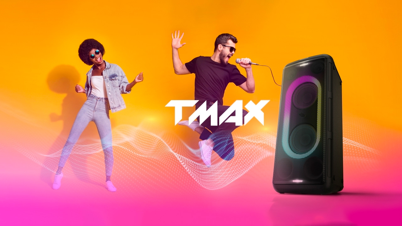 Pronto per feste ed esibizioni dal vivo: ecco il nuovo party speaker Panasonic TMAX45