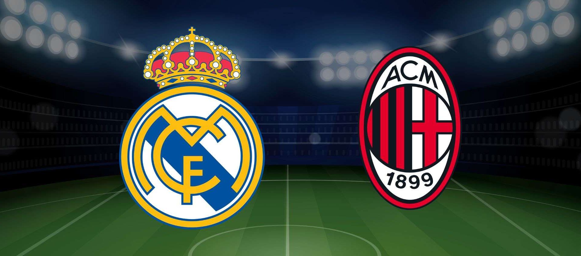 Come vedere Real Madrid-Milan in streaming in Italia e all’estero