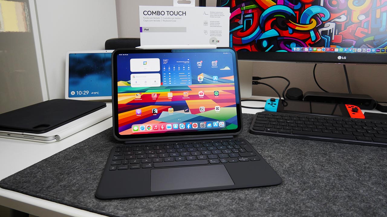 Recensione Logitech Combo Touch per iPad Pro M4: ancora la migliore
