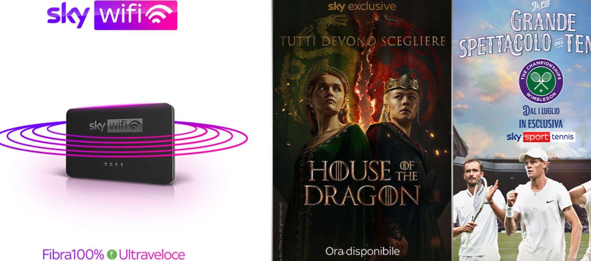 Sky WiFi, Sky TV e Sky Sport insieme con un’offerta STREPITOSA
