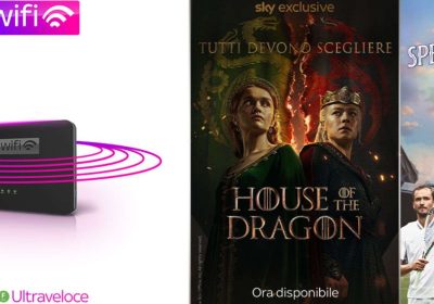 Sky WiFi, Sky TV e Sky Sport insieme con un’offerta STREPITOSA