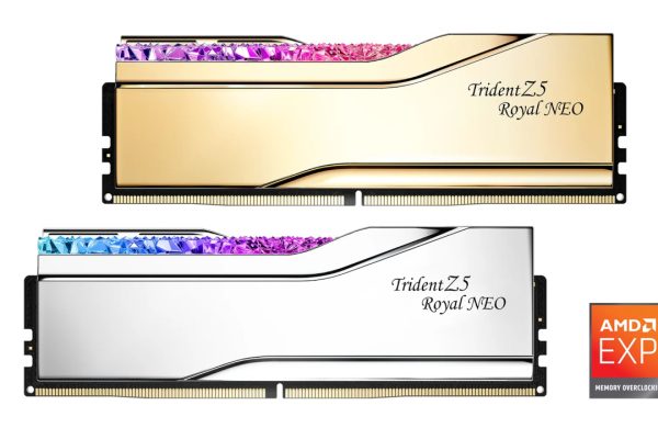 Trident Z5 Royal Neo fino a DDR5-8000, ecco le nuove RAM G.Skill pronte per i Ryzen 9000