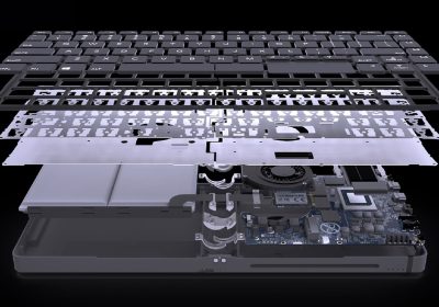 Una tastiera pieghevole talmente pratica da contenere un intero PC AMD Ryzen 8000