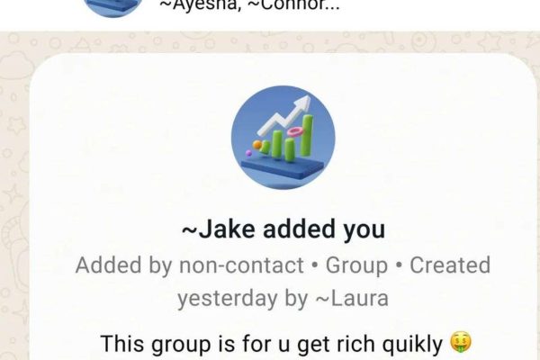 nuovo strumento contro le chat di gruppo sospette