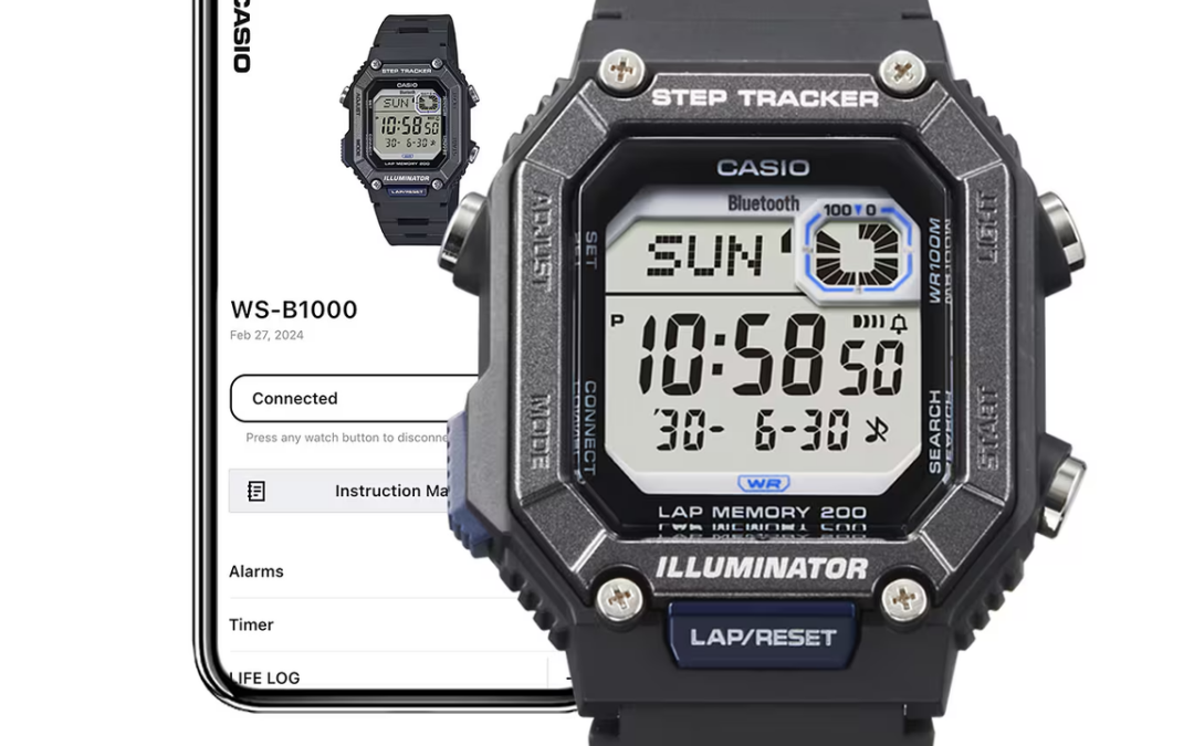 Il nuovo orologio Casio economico con contapassi