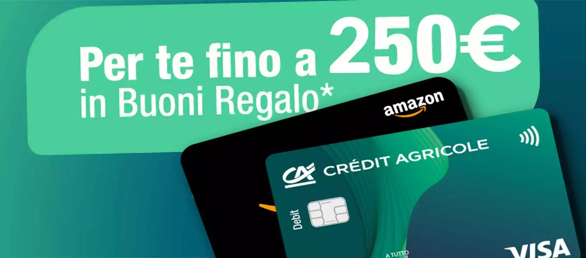 buoni Amazon fino a 250 Euro per i nuovi clienti