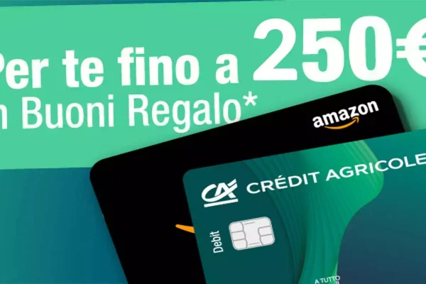 buoni Amazon fino a 250 Euro per i nuovi clienti
