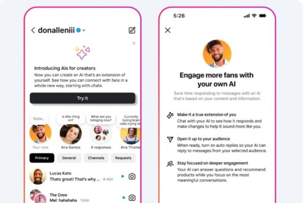Instagram introduce AI Studio: crea la tua replica digitale!