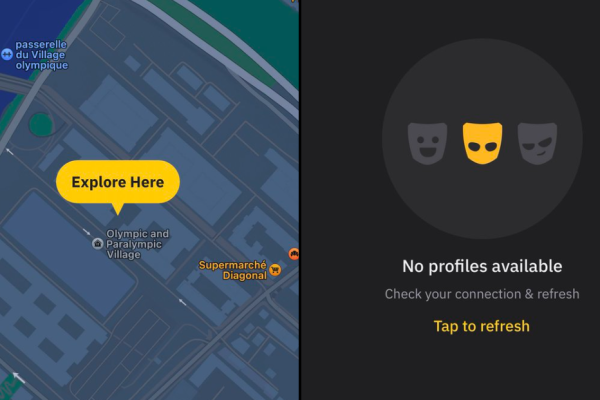 Grindr è bloccata nel villaggio olimpico di Parigi