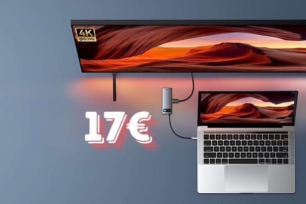 Hub USB-C 7 in 1 Baseus a soli 17€ su Amazon