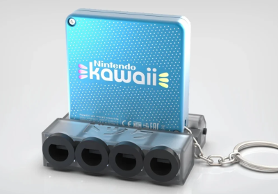 Una Nintendo Wii piccola come un portachiavi