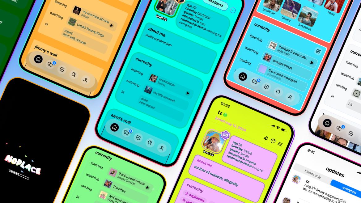 Noplace è il nuovo social che ricorda Myspace e strizza l’occhio alla Gen Z